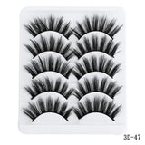 5 Pairs Multipack 5D Soft Mink Hair False Eyelashes